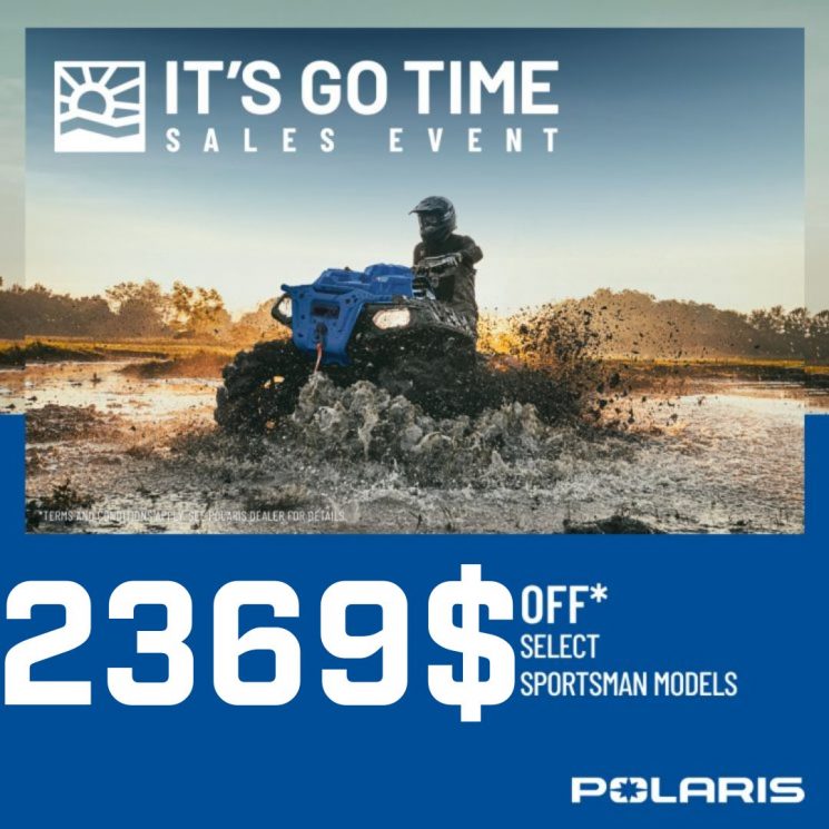 Polaris ATV – Up to 2369$ discount