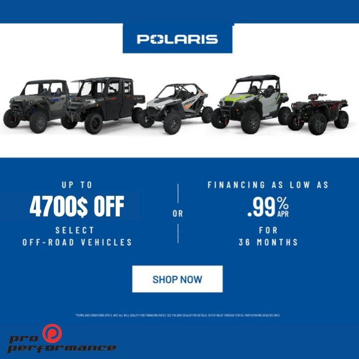 Discover Polaris’s outdoor summer sale