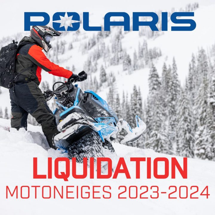 Méga liquidation – Motoneiges Polaris