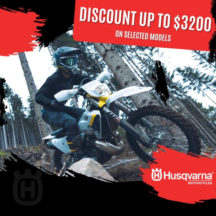 Husqvarna 2024 Off-Road Clearance Sale