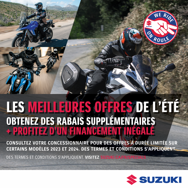 LIQUIDATION MOTOS SUZUKI